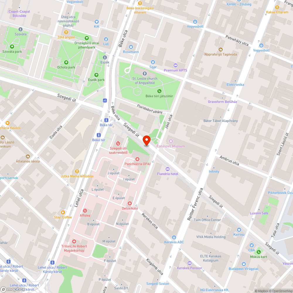 kiszáradt fa bejelentés helye