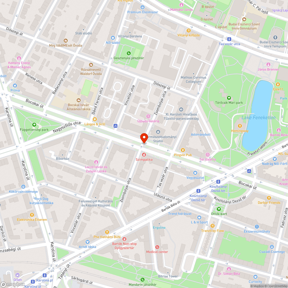 Újra dzsungel a Bocskai úton bejelentés helye