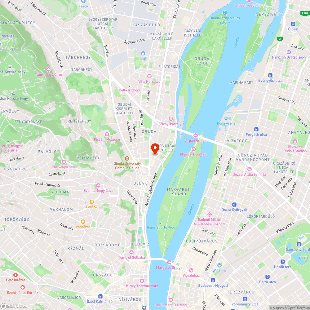 Járhatatlan járda bejelentés helye