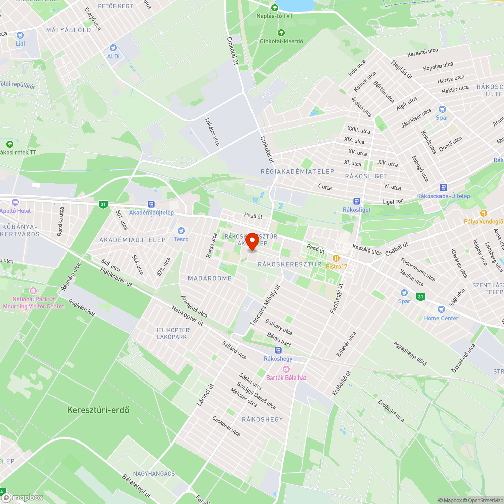 Titkos házszámok bejelentés helye