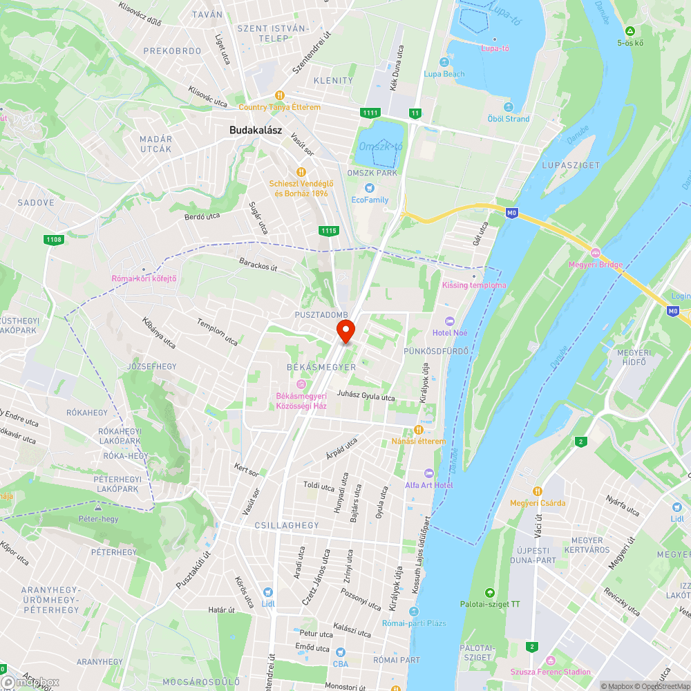 Akadálymentesítetlen járda bejelentés helye