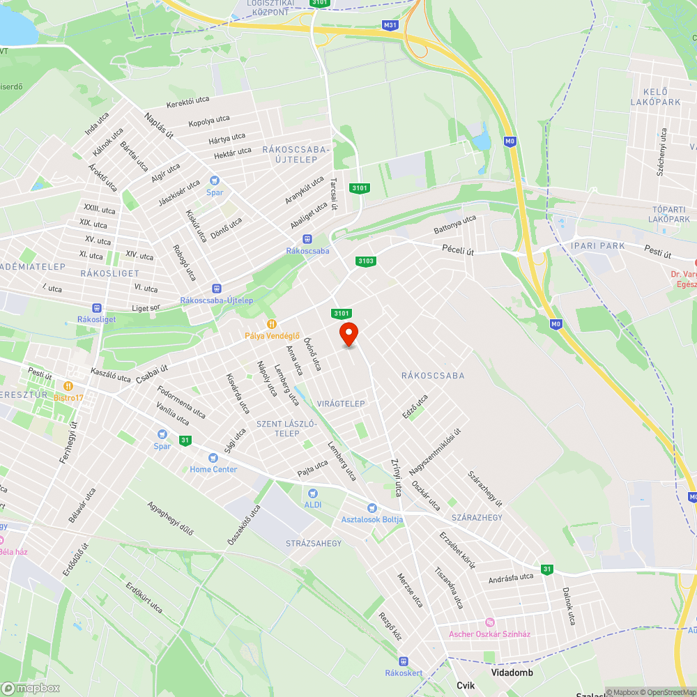 Igen rossz járda bejelentés helye