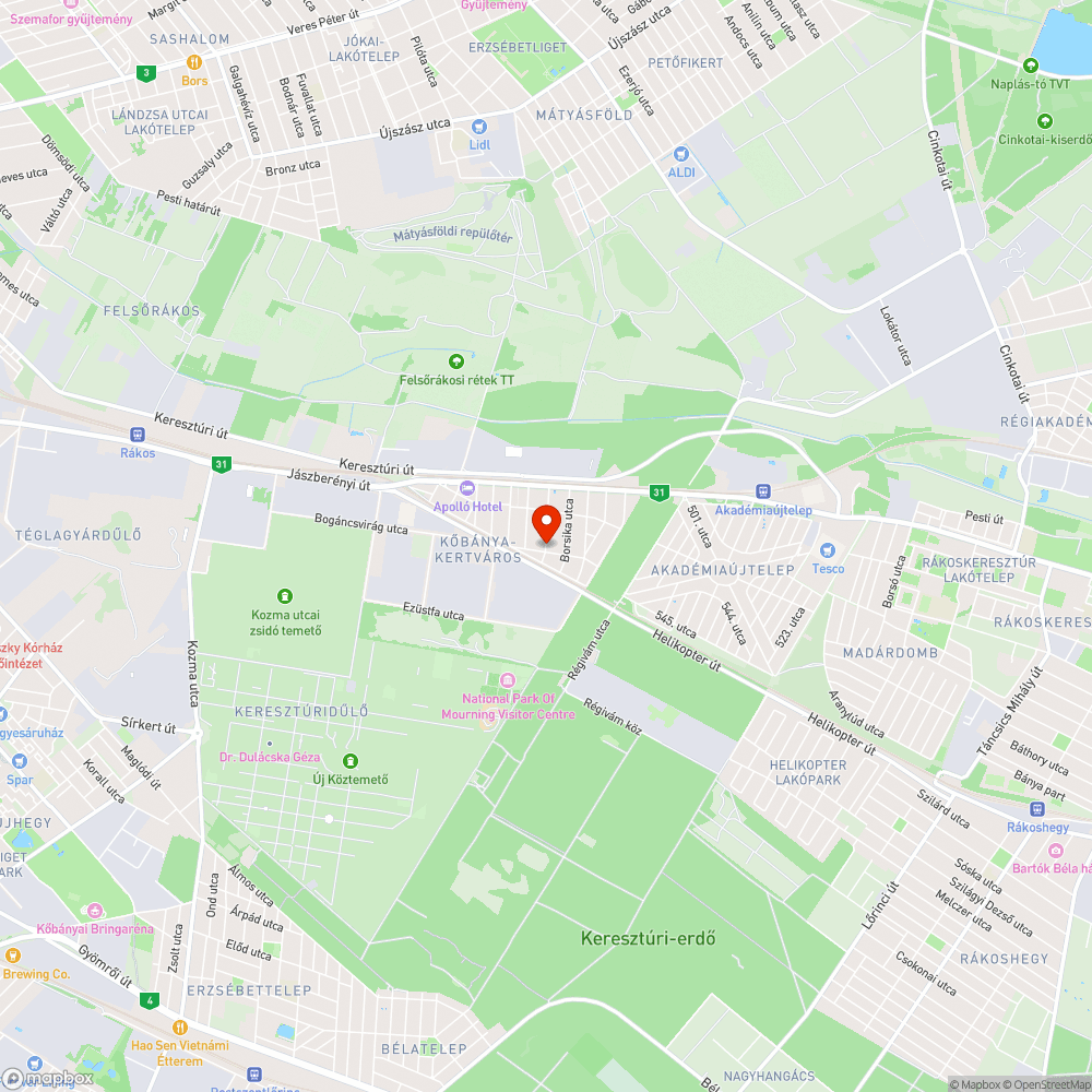 Fekvőrendőr, súlyos állapotban... bejelentés helye