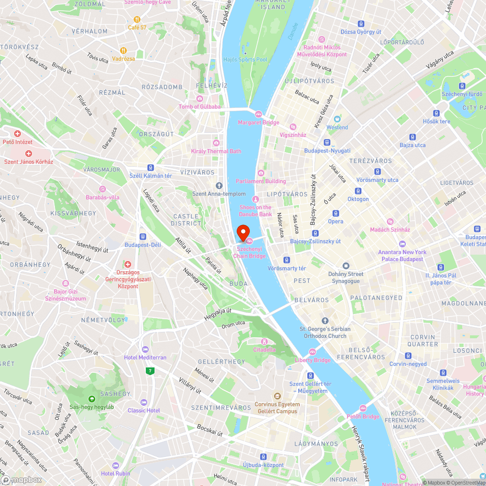 Lánchíd - újabb firka bejelentés helye