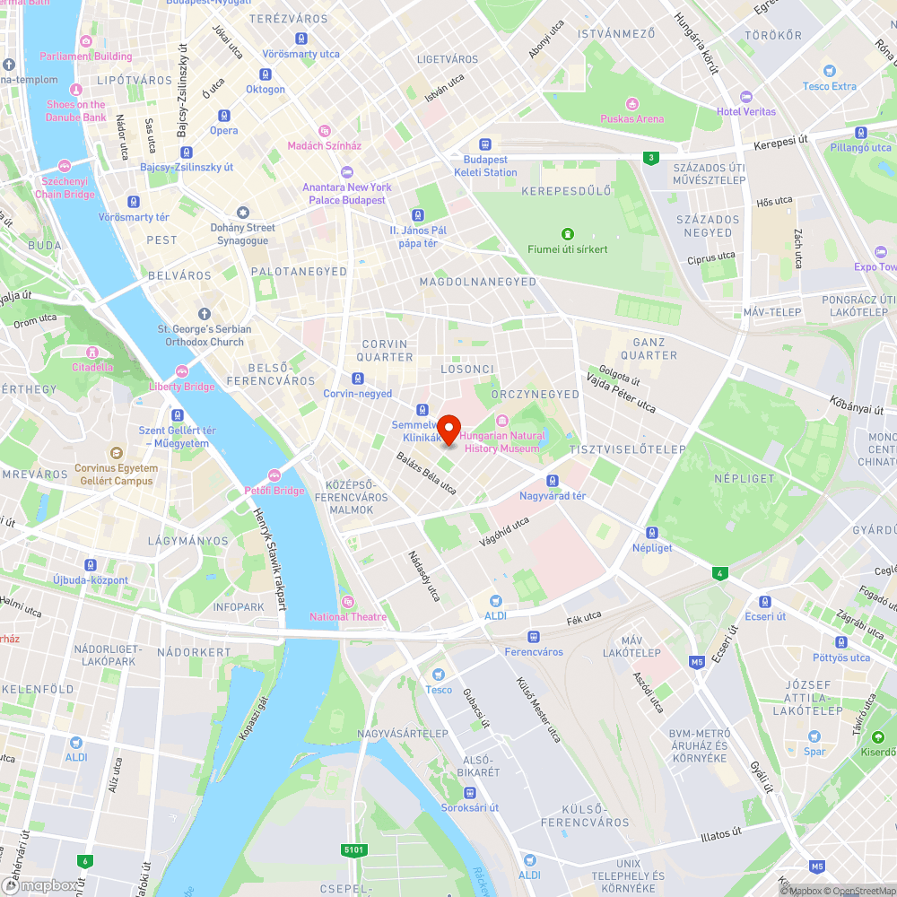 Lyukas járda bejelentés helye