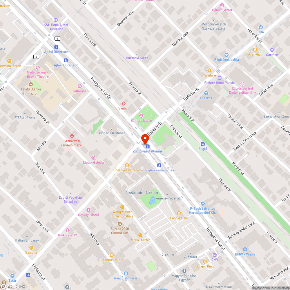 Kereszteződés  biztonságossá tétetele bejelentés helye