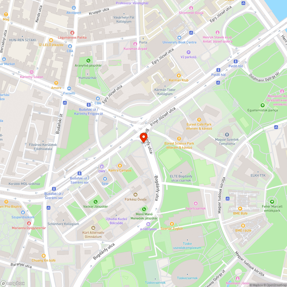 Ráhordott sár a kerékpárúton bejelentés helye