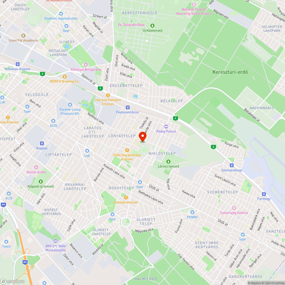 Szemétlerakás közterületen bejelentés helye