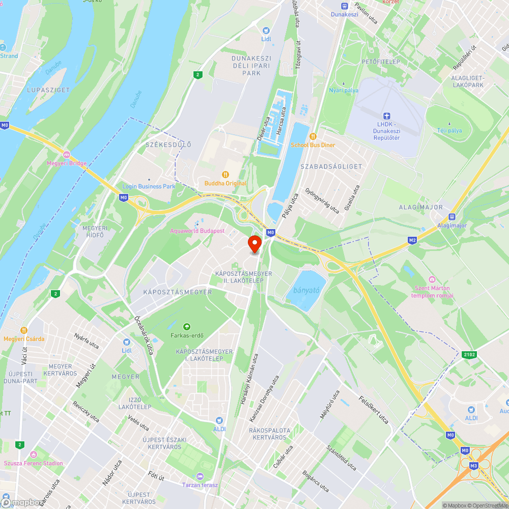 Balesetveszélyes járda bejelentés helye