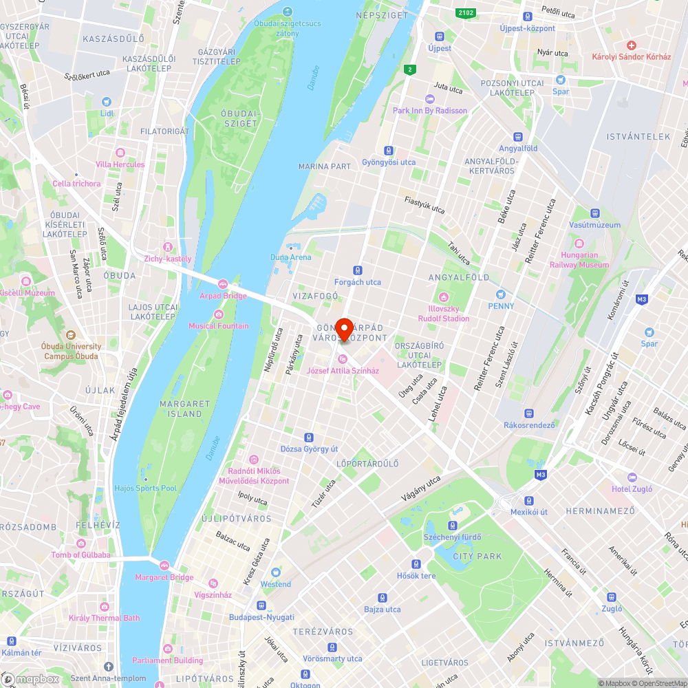 Áldatlan és vizes állapotok az Árpád hídi park(?)-nál bejelentés helye