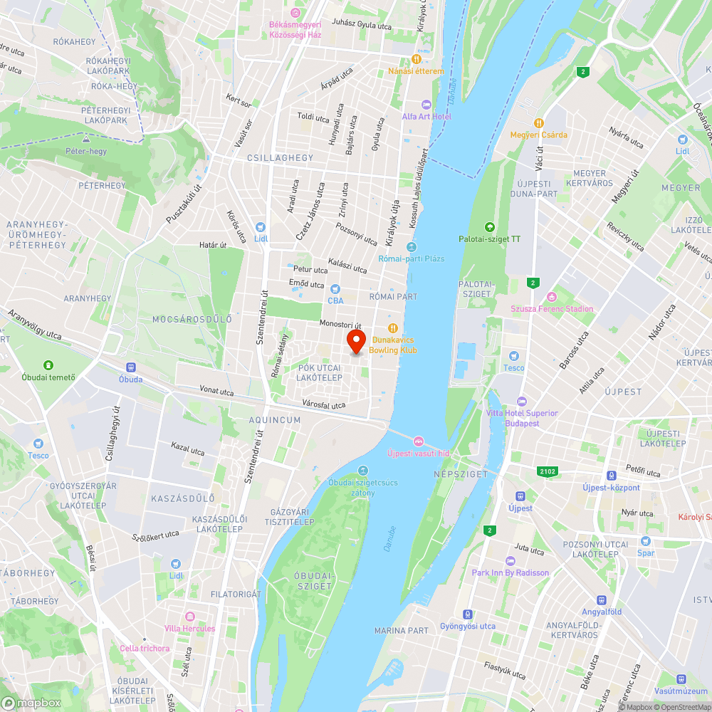 Pislákoló utca lámpa bejelentés helye