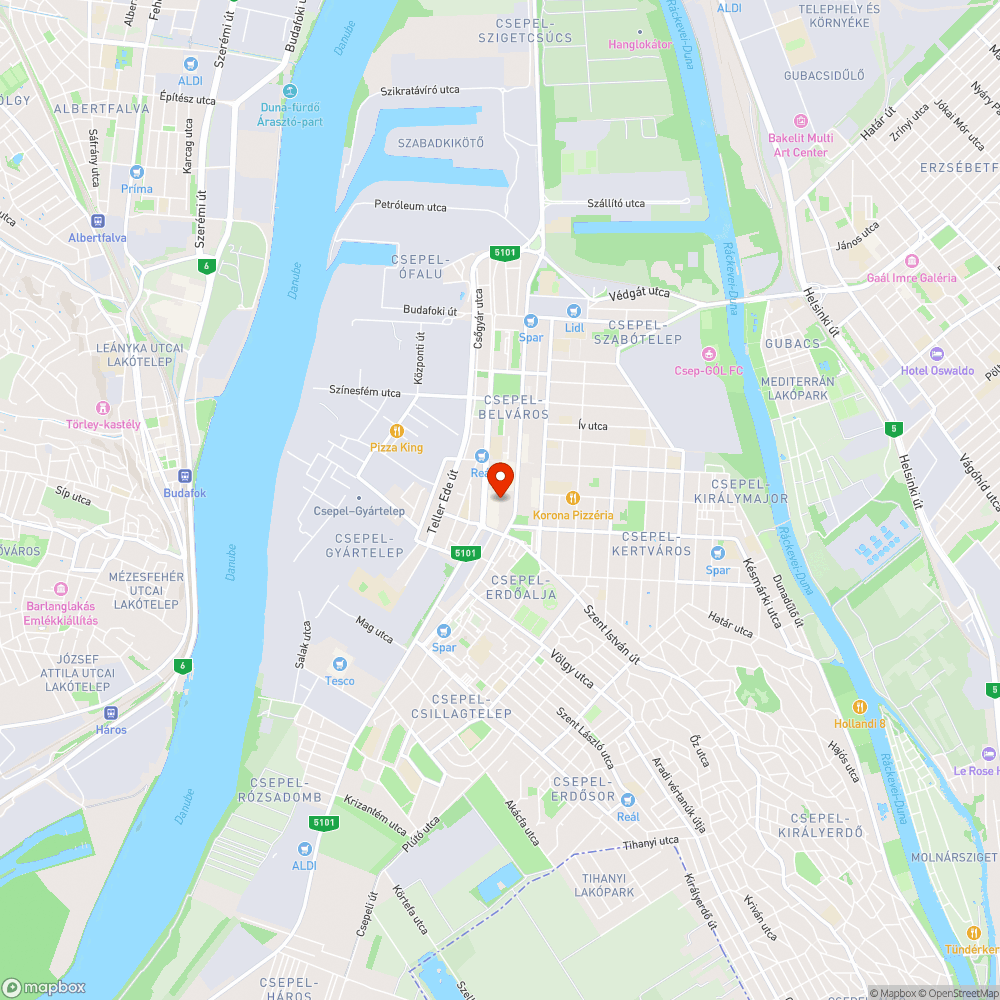 Elszundított bejelentés helye