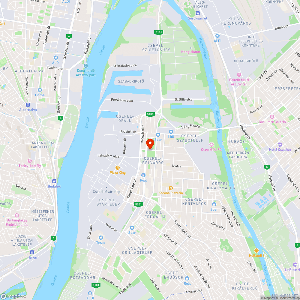 Egy Hete Sötétségben bejelentés helye