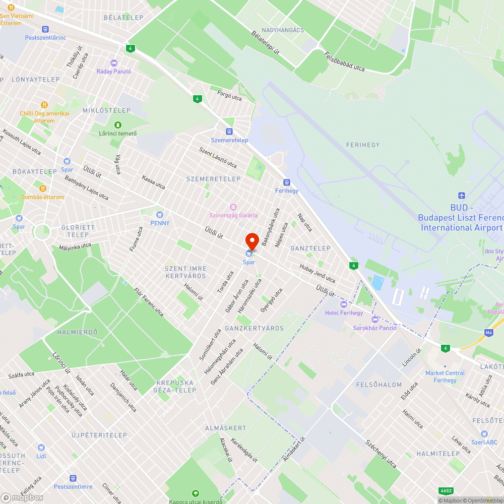 Fényterelők - Béke tér bejelentés helye