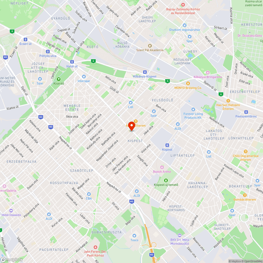 Járdahiba - Árpád utca 48 bejelentés helye