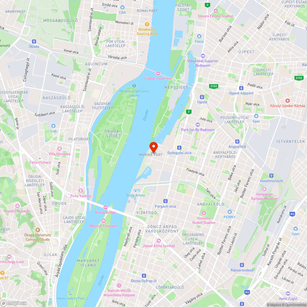 Parkolási gondok a Marina Parton bejelentés helye