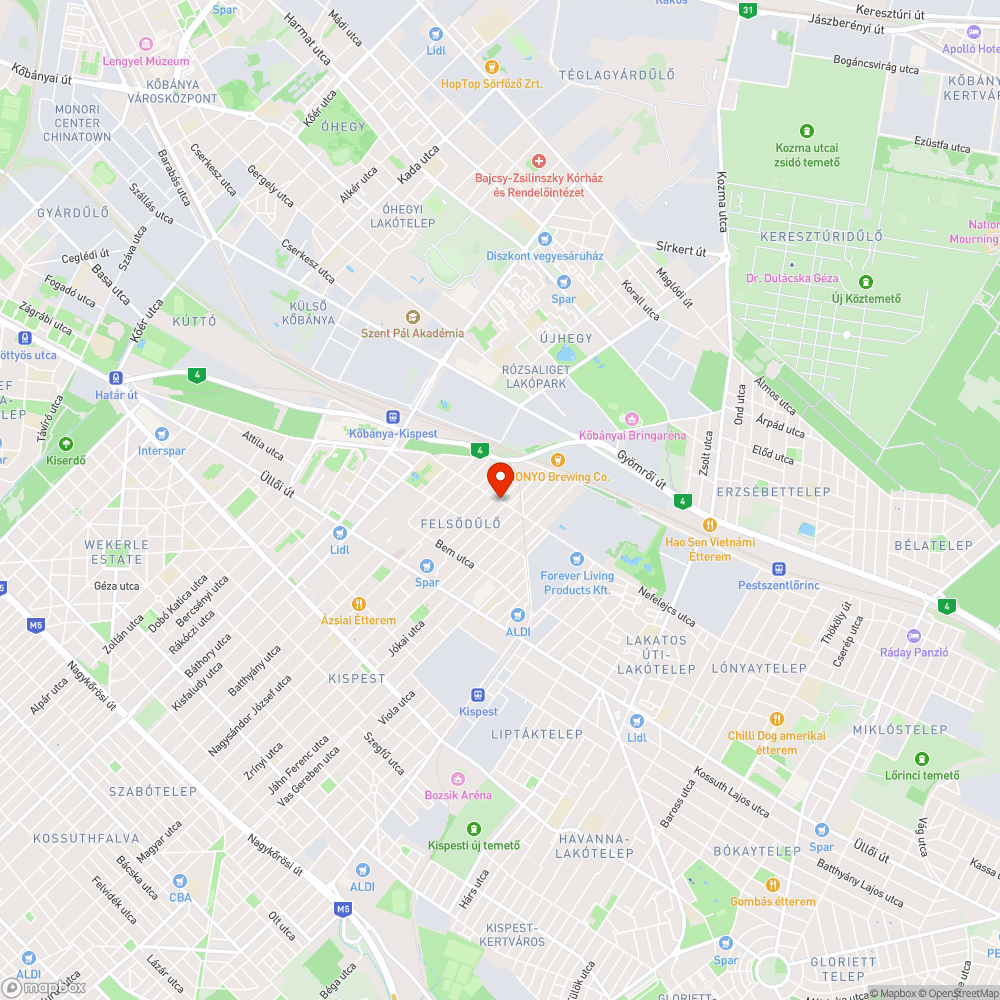 XIX. kerület Derkovits utca elektronikus sebesség jelző tábla bejelentés helye