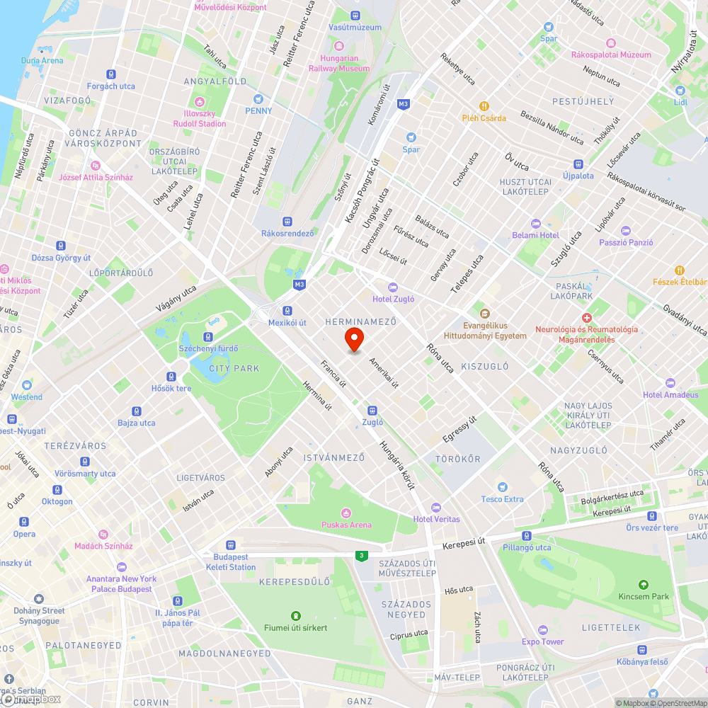 Elhagyott, összetört autó bejelentés helye