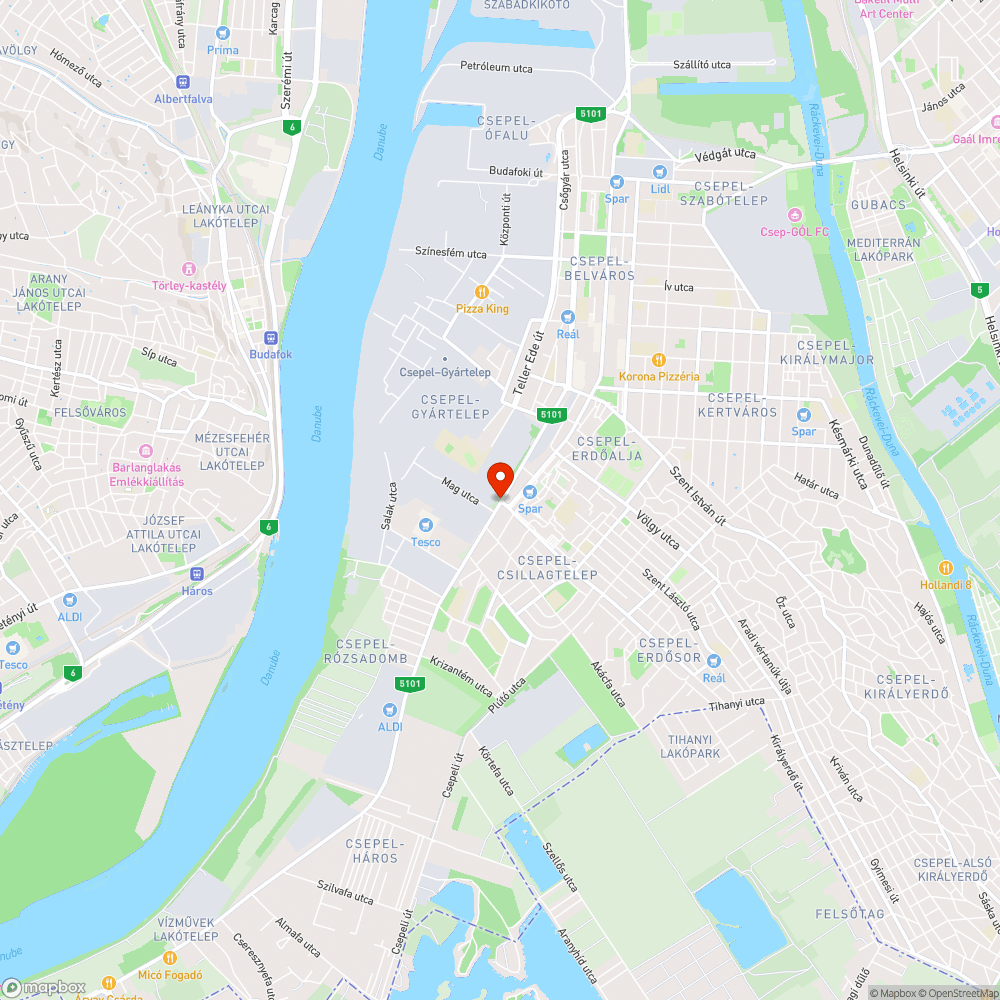 Elferdített gyalog- és kerékpárút tábla bejelentés helye