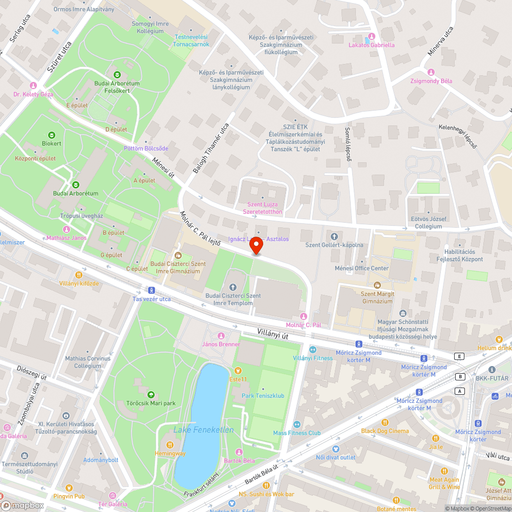 Elhagyott autó bejelentés helye