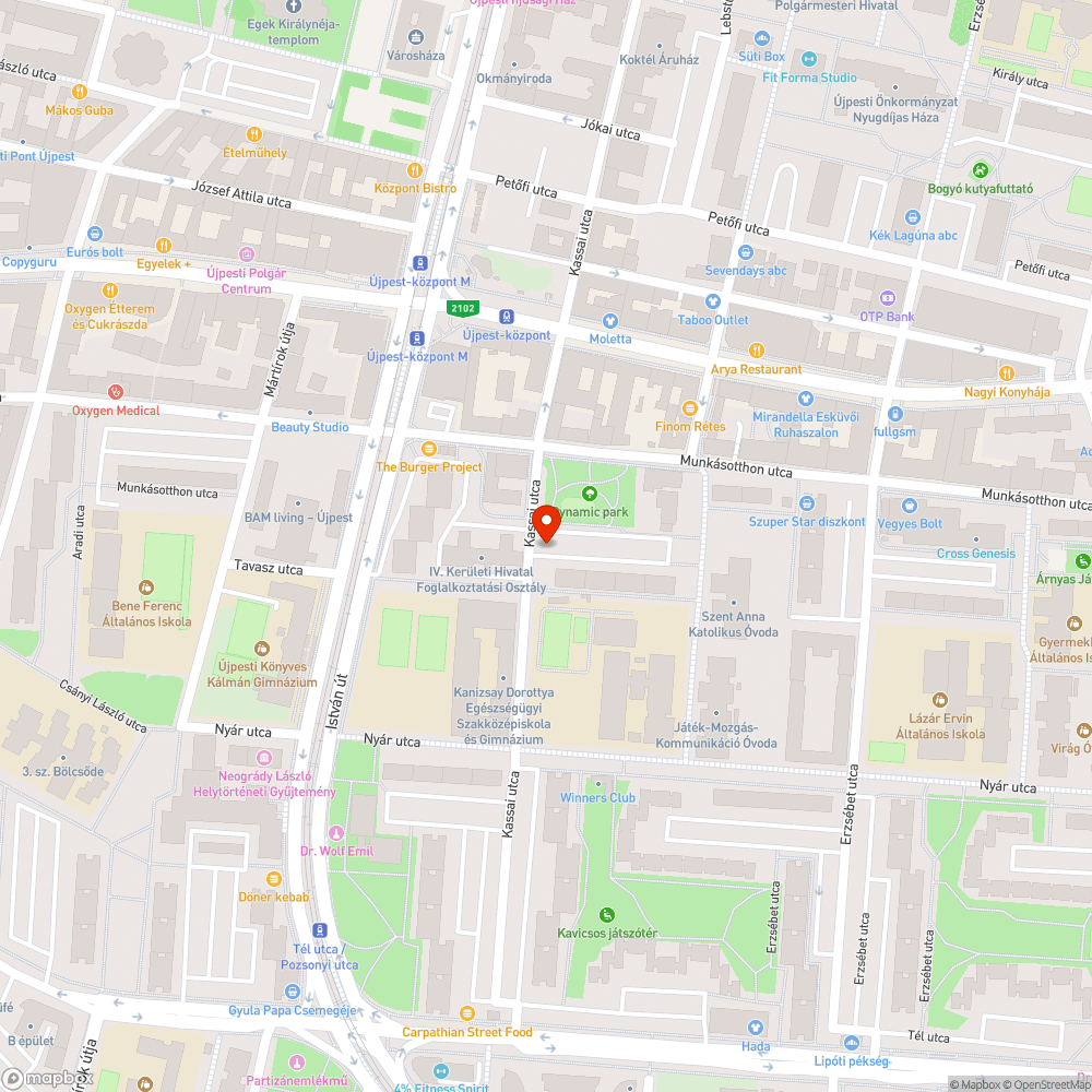 Folyamatos forgalom akadályozás bejelentés helye