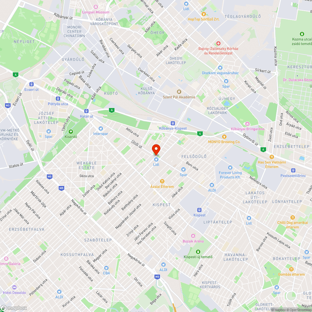 Deformálódott Kerítés a Vágányok Között bejelentés helye