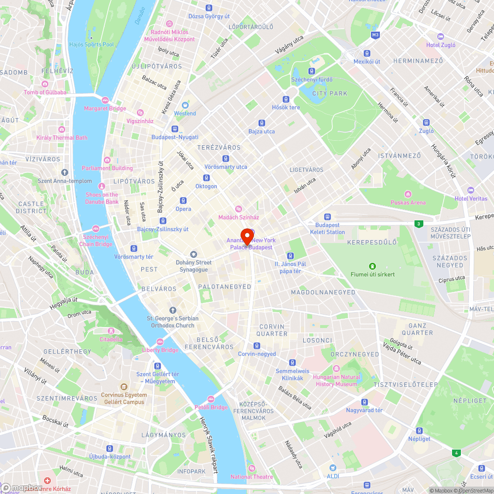 Virágosládák - Blaha Lujza tér bejelentés helye