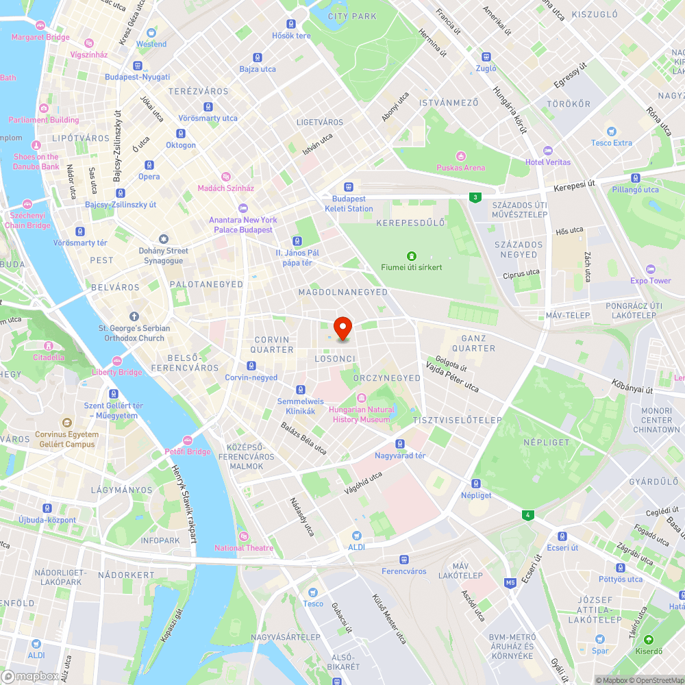 Pelenkák kidobálása az ablakon bejelentés helye