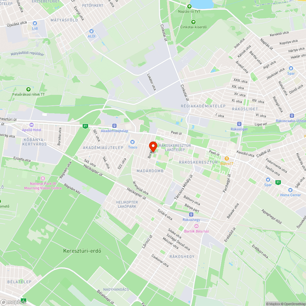 Fekvőrendőr bejelentés helye