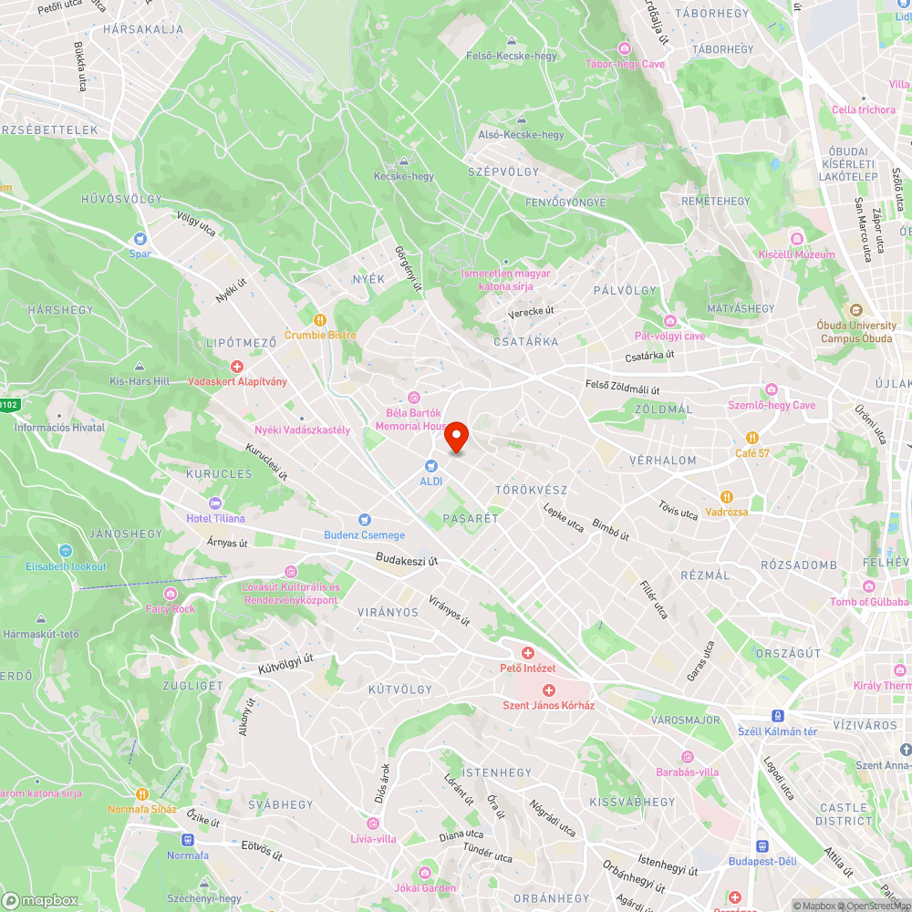 Dupla zsákutca-tábla bejelentés helye