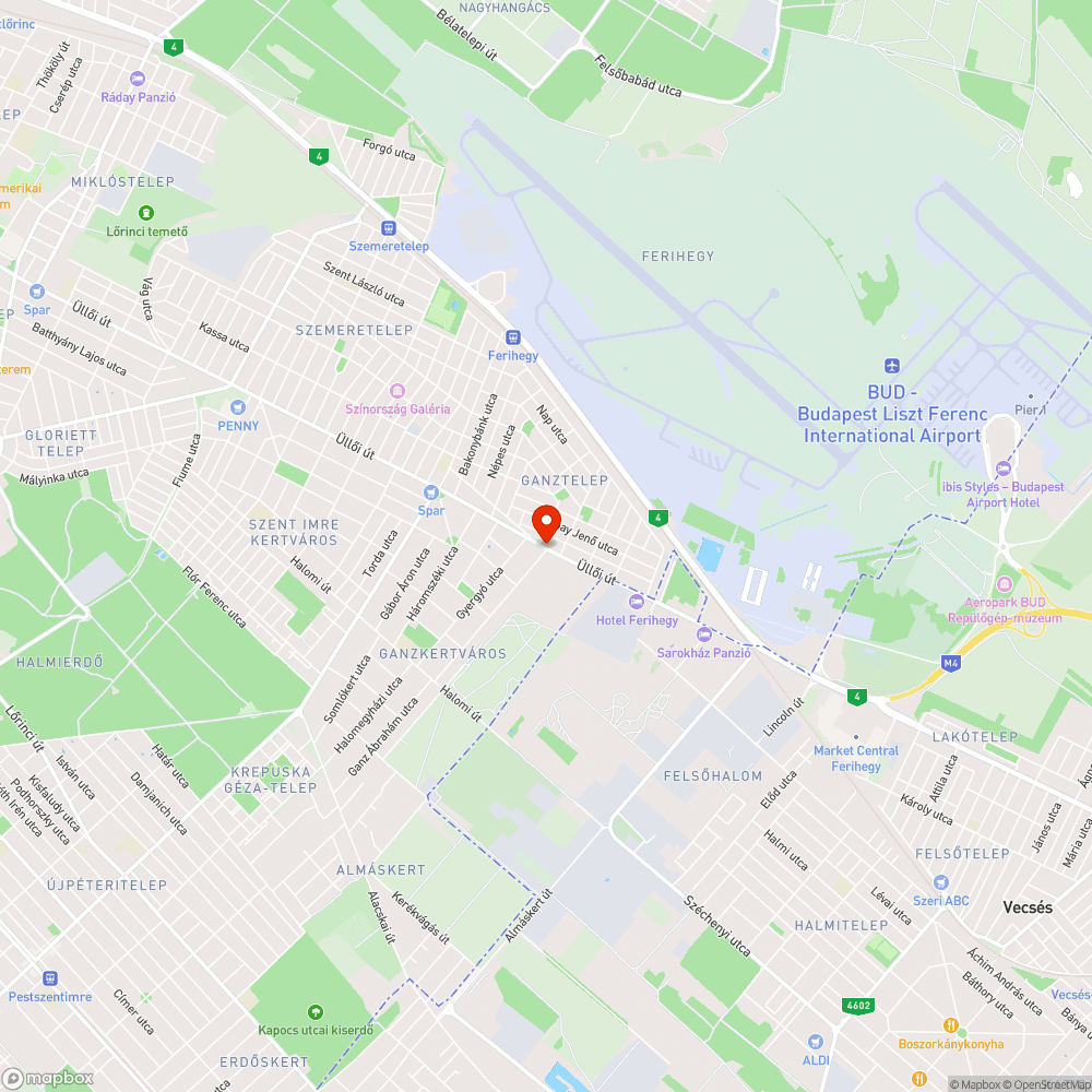 Rozsdaette buszmegálló 2. fejezet bejelentés helye