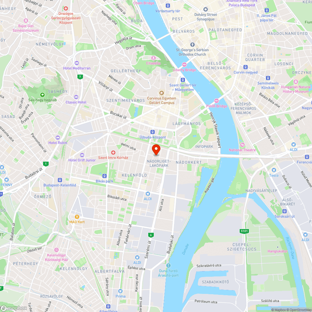 Járdára parkoló autók a Prielle-ben bejelentés helye