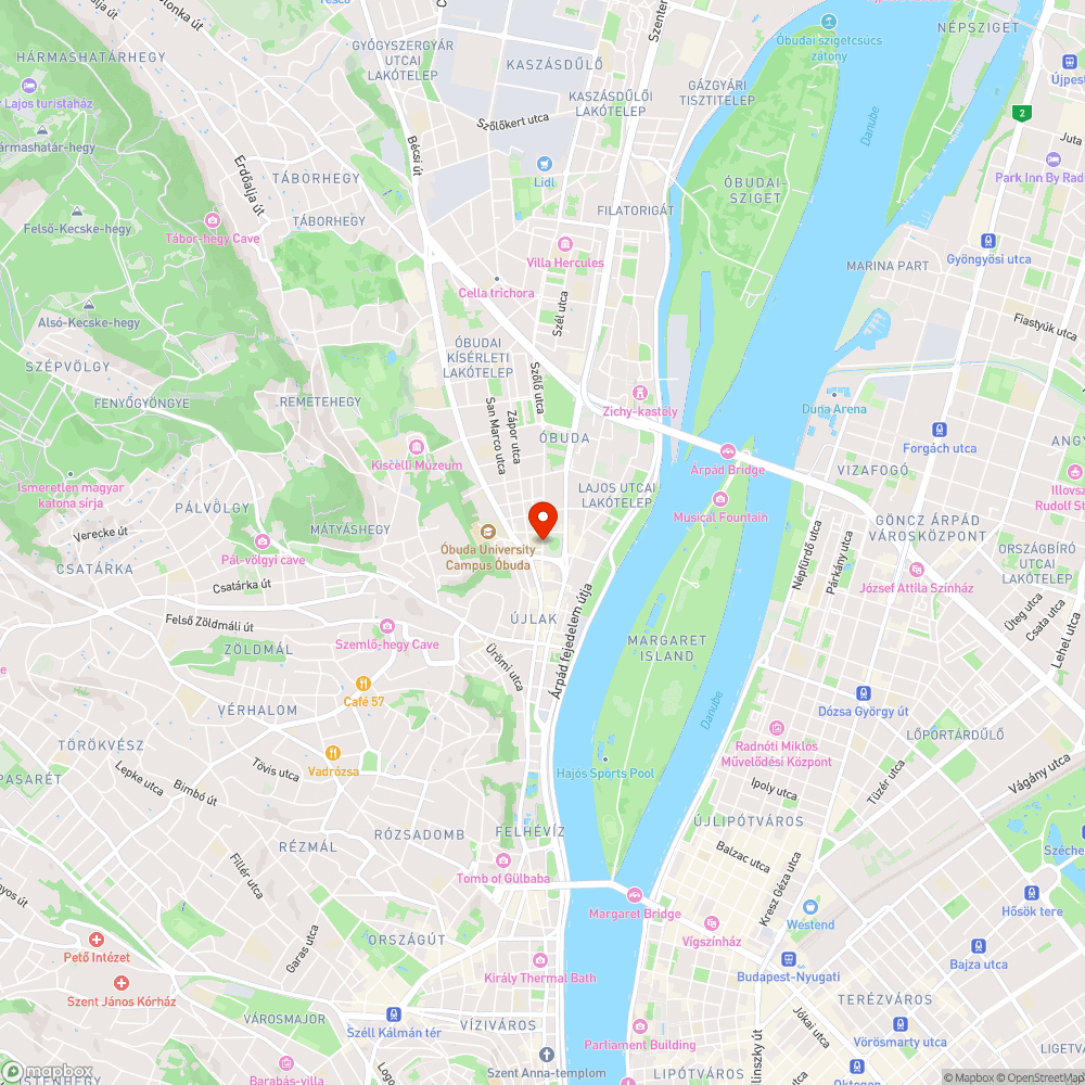 Tenger a járdán bejelentés helye