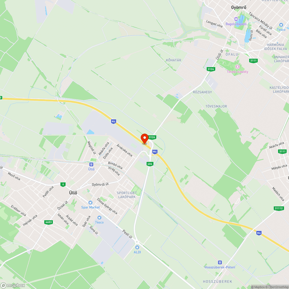 Dugó a lámpa miatt bejelentés helye