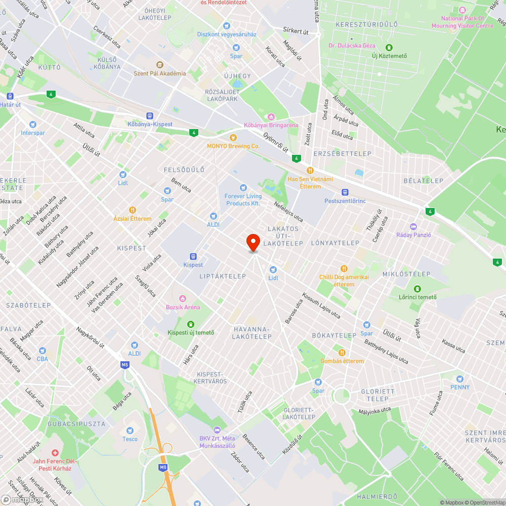 Illegálisan kitett reklámtábla bejelentés helye