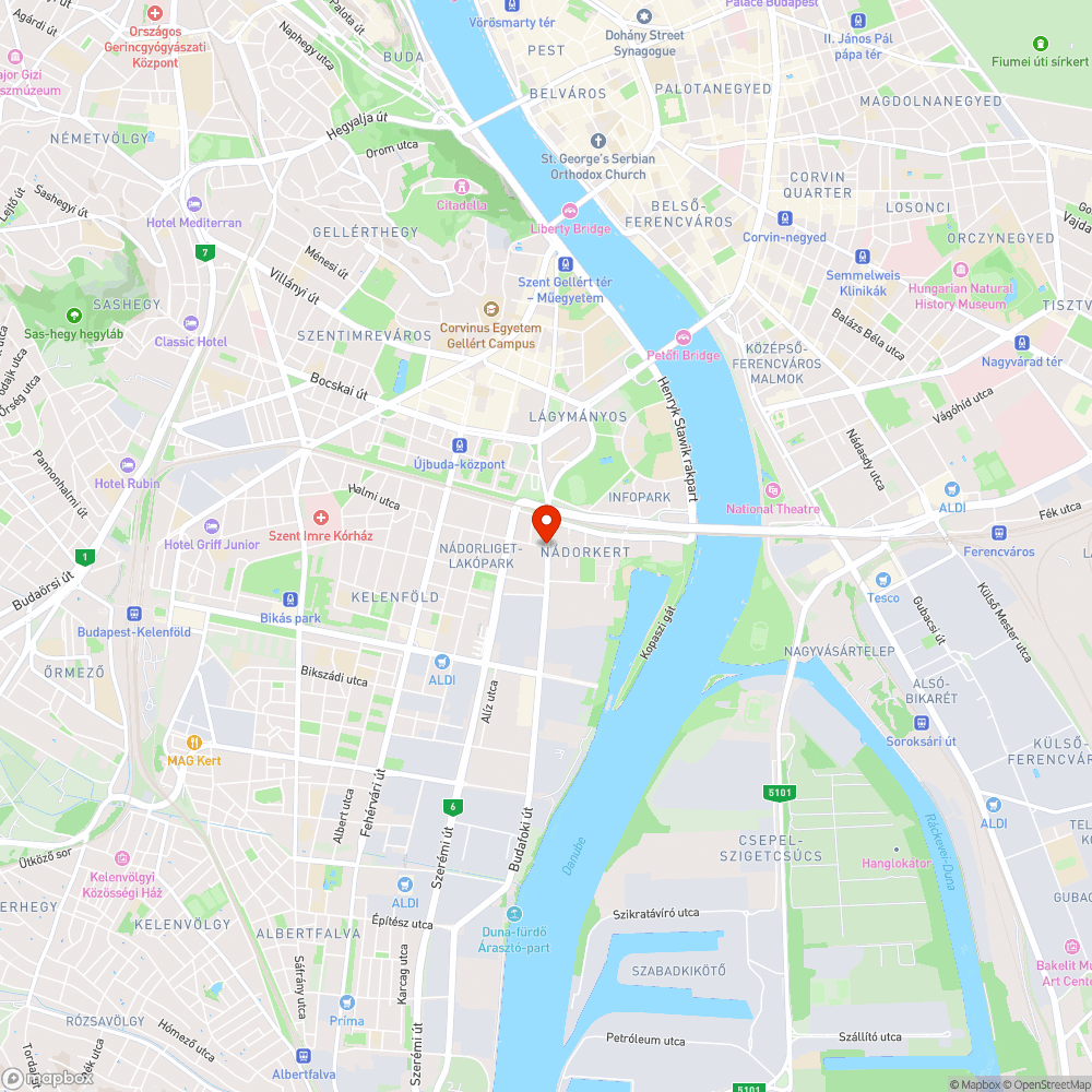 Fűre parkolás a Budafoki-Prielle sarkon bejelentés helye