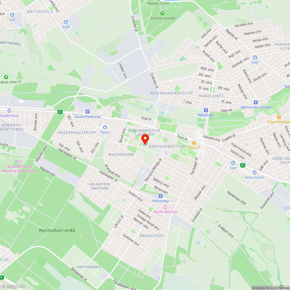 Pár lépésre egy másik kátyú... bejelentés helye