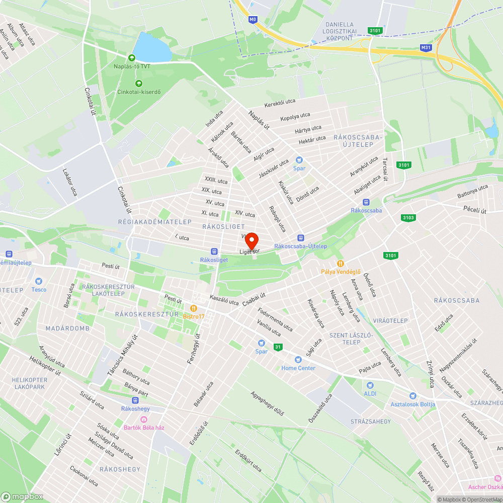 Valaha itt járda volt... bejelentés helye