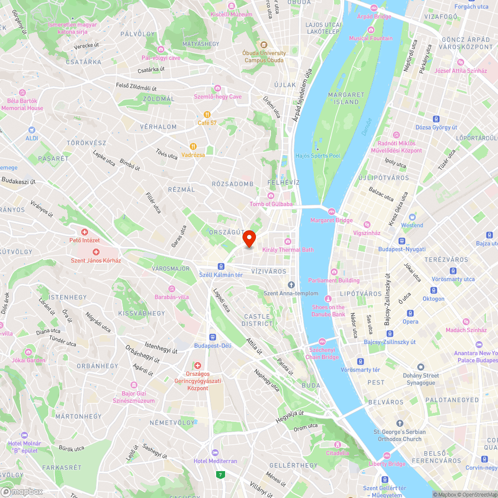 Soha nem takarított utcavég Budán bejelentés helye