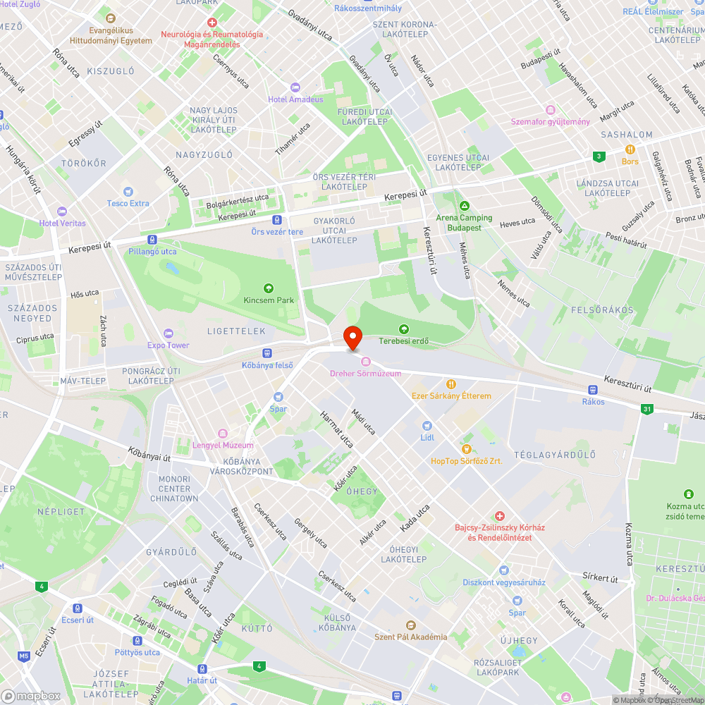 Rosszul beállított Lámpa bejelentés helye