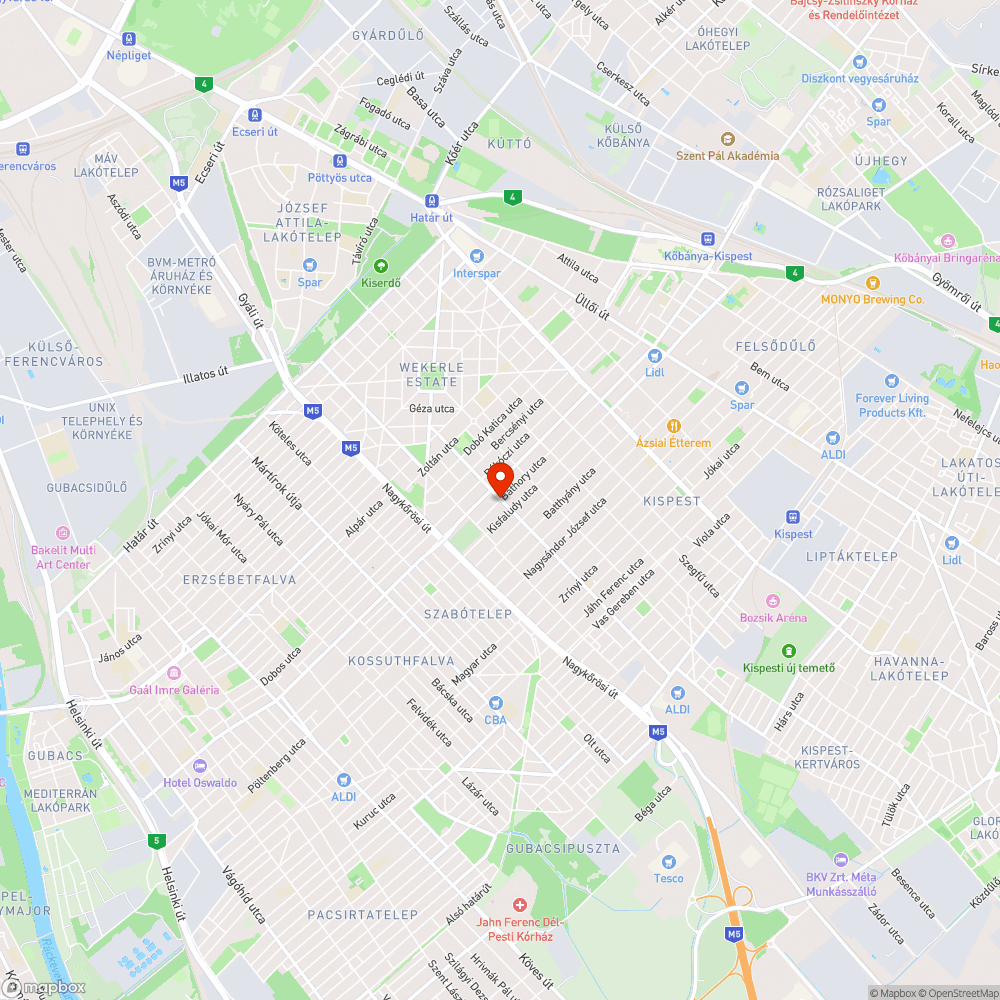 Hiányzó, elcsúszott díszkőburkolat bejelentés helye