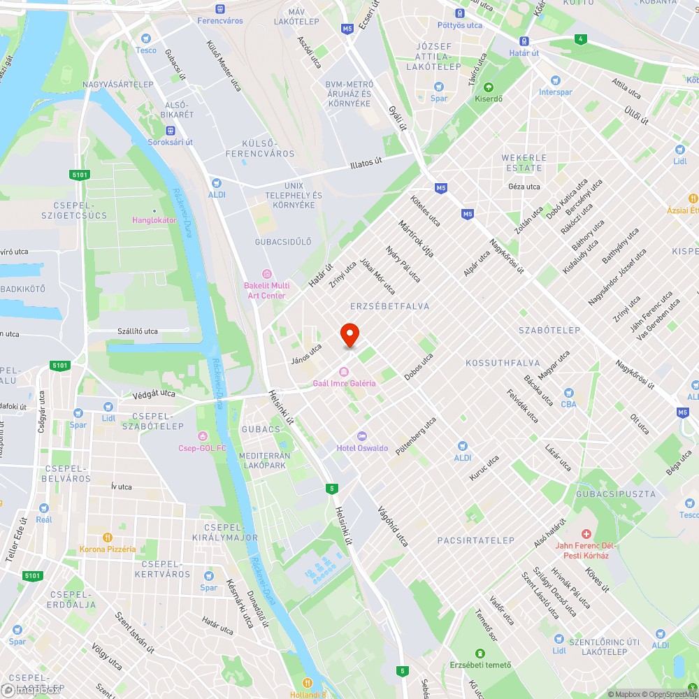 Kifakult "Macisajt" bejelentés helye