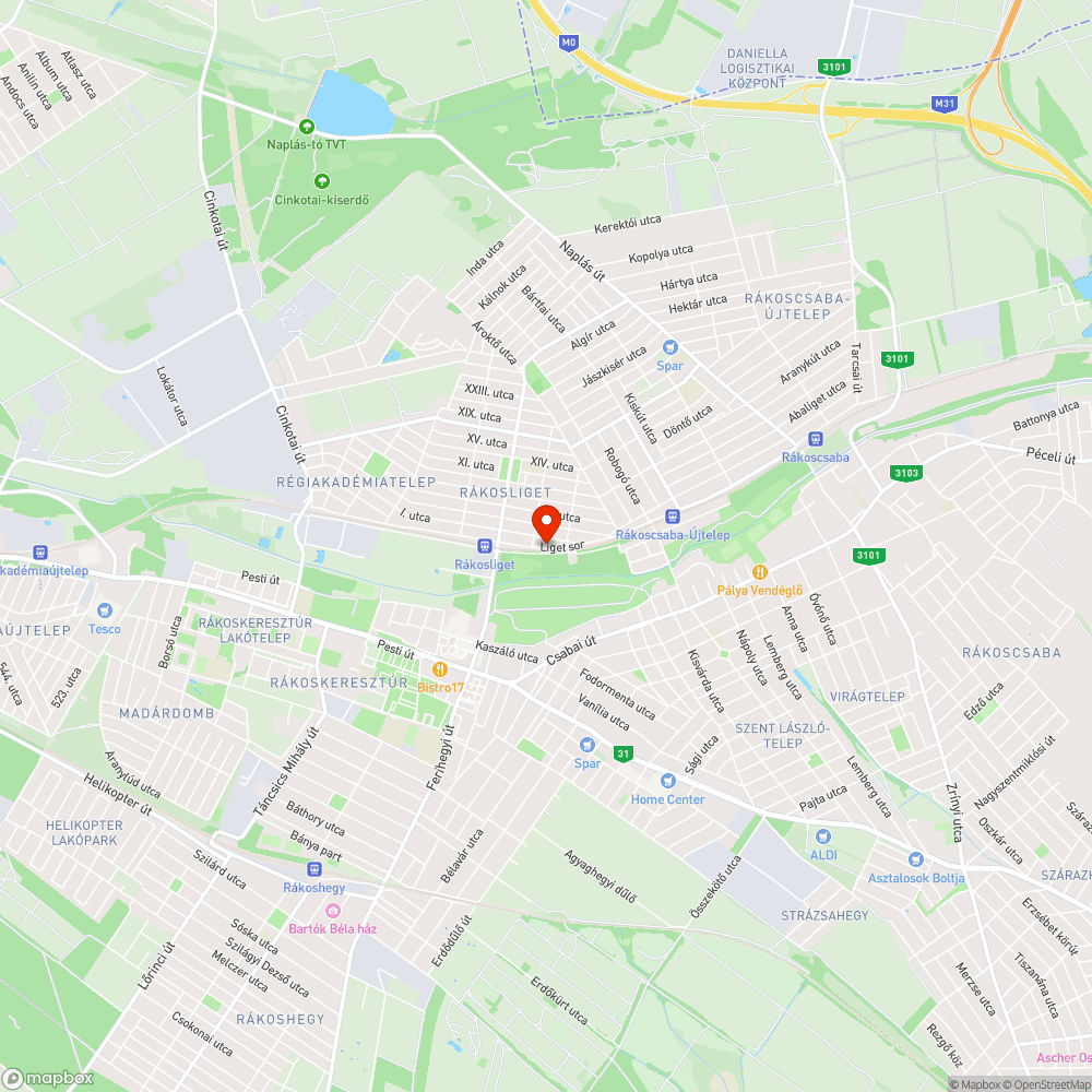 Valaha itt járda volt...II. bejelentés helye