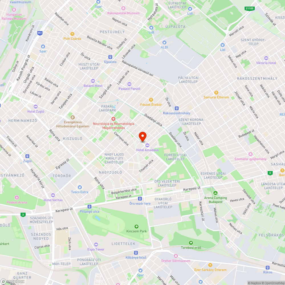 Defektes autó zöldterületen bejelentés helye