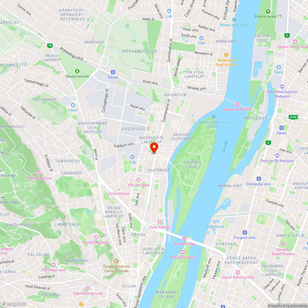 Zebra létesítése bejelentés helye