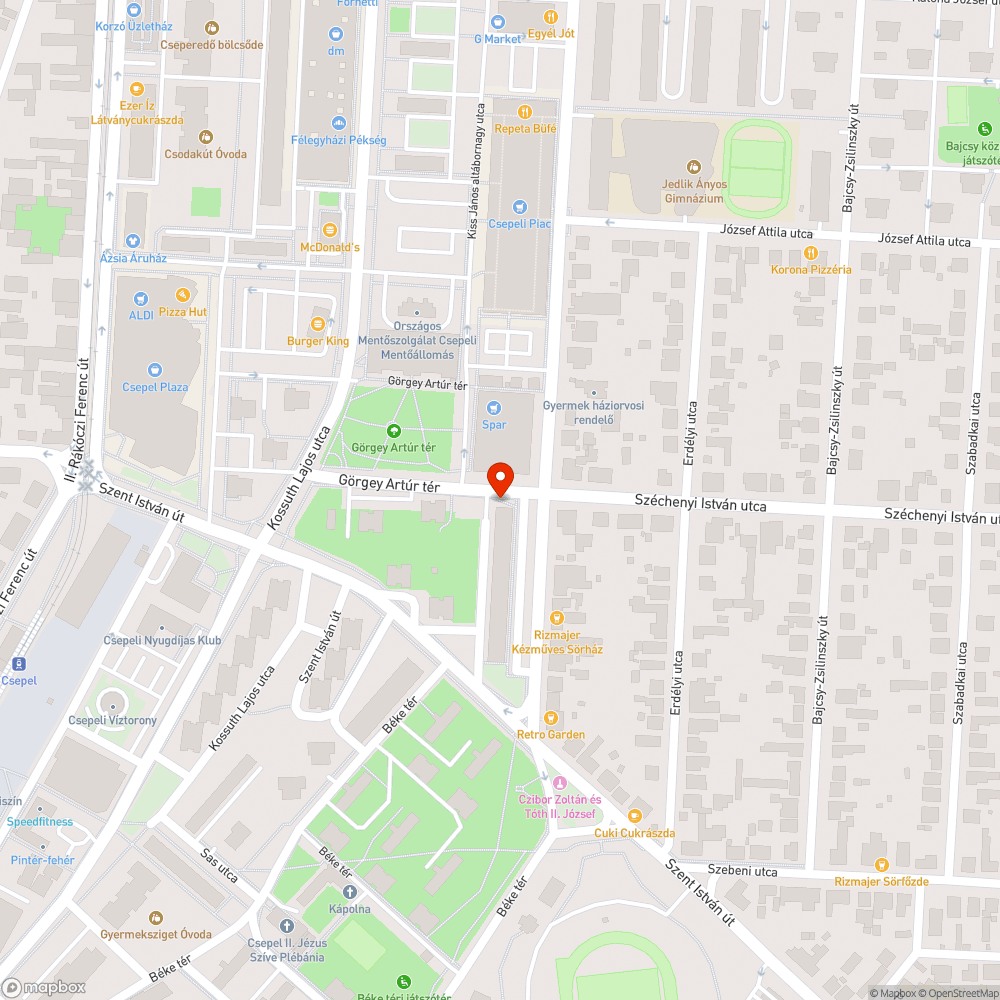 Betonlapok bejelentés helye