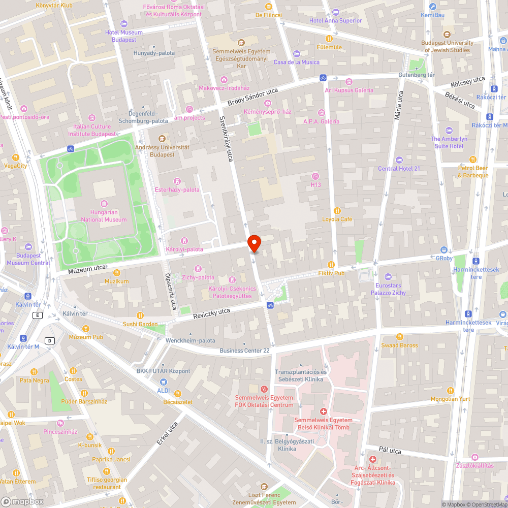 El nem szállított konténer bejelentés helye