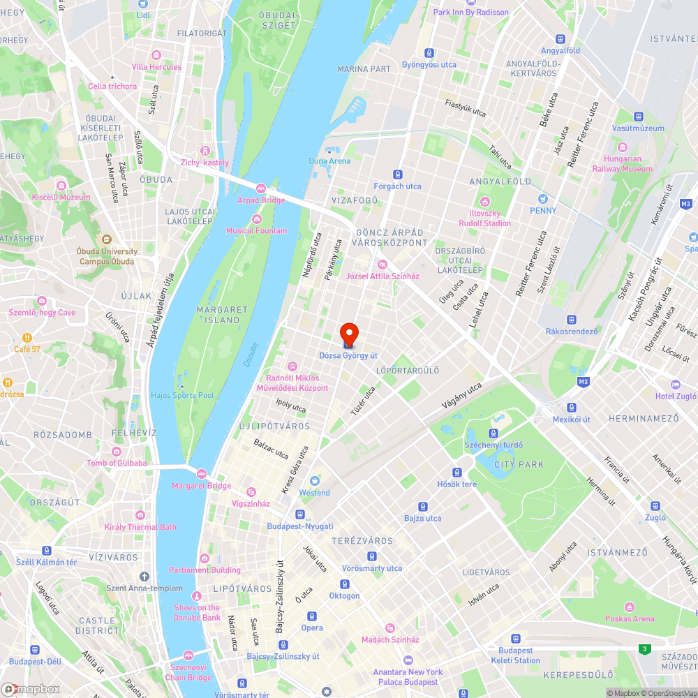 Budapest egyik legdurvább kátyúja! bejelentés helye