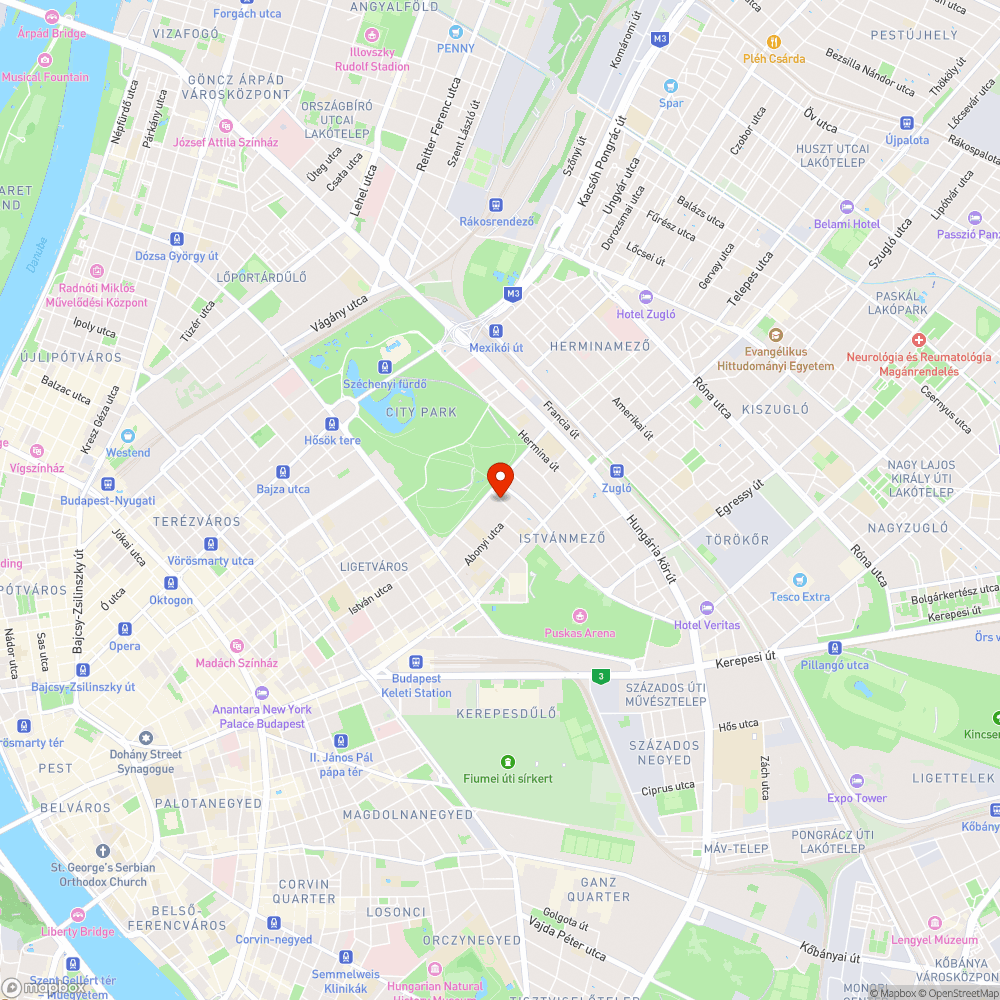 Balesetveszélyes lyuk bejelentés helye