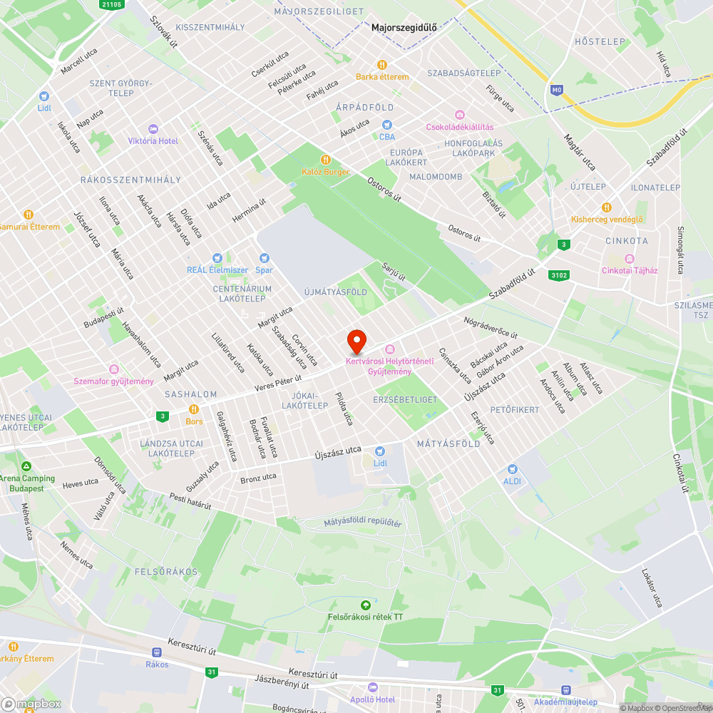 30-as tábla kint maradt bejelentés helye